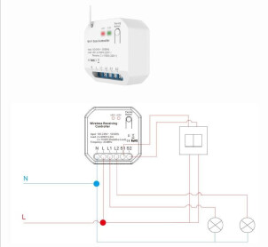 Модуль управління Tervix Pro Line RF 433 MHz receiver (on/off) №2