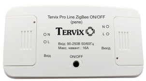 Розумний перемикач Tervix Pro Line ZigBee On/Off (реле) №1
