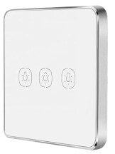 Умный сенсорный выключатель Tervix Pro Line ZigBee Touch Switch (3 клавиши), без нуля