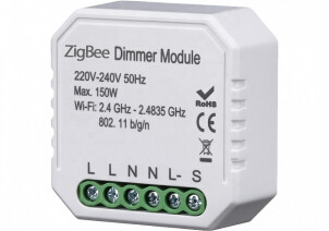 Розумний вимикач - регулятор Tervix Pro Line ZigBee Dimmer (1 клавіша) №1