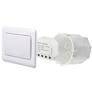 Умный выключатель – регулятор Tervix Pro Line WiFi Dimmer (2 клавиши) №3