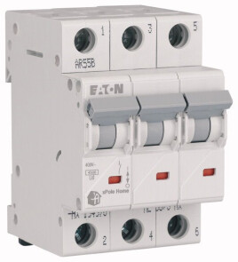 Eaton Автоматический выключатель 3-полюс. 25A HL C №1