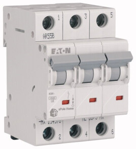 Eaton Автоматичний вимикач 3-полюс. 10A HL C №3