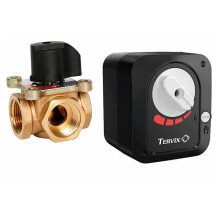 Комплект клапана TOR, DN20, Rp 3/4" и электрического привода AZOG, 3 точки, 220В АС, Tervix