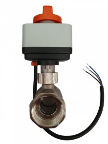 2-ходовий кульовий клапан н/в 1/2" DN15 з електроприводом, нержавіюча сталь Tervix Pro Line ORC2 №2