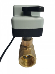 2-ходовой шаровой клапан н/о 3/4" DN20 с самовозврат. электроприводом Tervix Pro Line ZERG №4