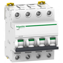 Автоматический выключатель iC60L 4P 20A B Schneider Electric A9F93420