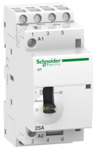 Контактор 25A 4НО 220/240В ~50Гц ручне керування Schneider Electric A9C21834