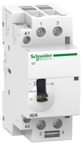 Контактор 40A 2НВ 220/240В ~50Гц ручне керування Schneider Electric A9C21842 №1