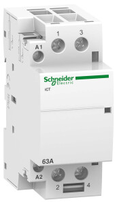 Контактор 63A 2НВ 24В ~50Гц Schneider Electric A9C20162 №1