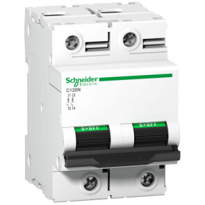 Автоматичний вимикач C120N 2P 63A B Schneider Electric A9N18344 №1