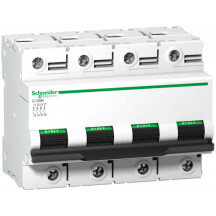 Автоматичний вимикач C120N 4P 100A D Schneider Electric A9N18392