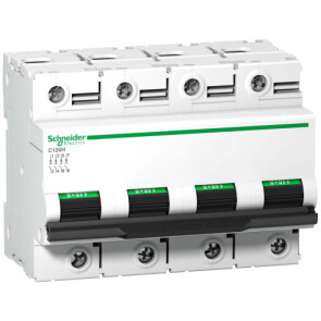 Автоматичний вимикач C120H 4P 80A B Schneider Electric A9N18435 №1