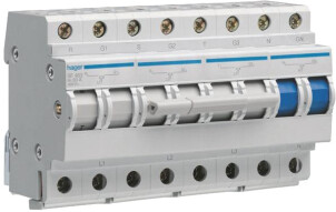 Hager Перемикач вводу резерва400B/63А, 3+N №1