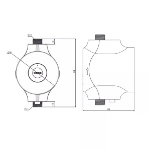 Насос рециркуляційний SHIMGE HBS24-12, Hmax 12 м, Qmax 1.38м³ №3