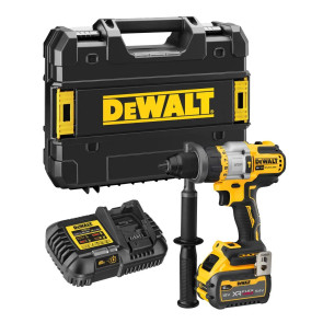 Дрель-шуруповерт аккумуляторная бесщеточная ударная DeWALT DCD999T1 №1