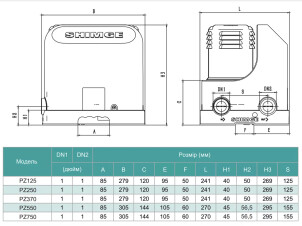 Насосна станція SHIMGE PZ250, Hmax 28 м, Qmax 40 л/хв №5